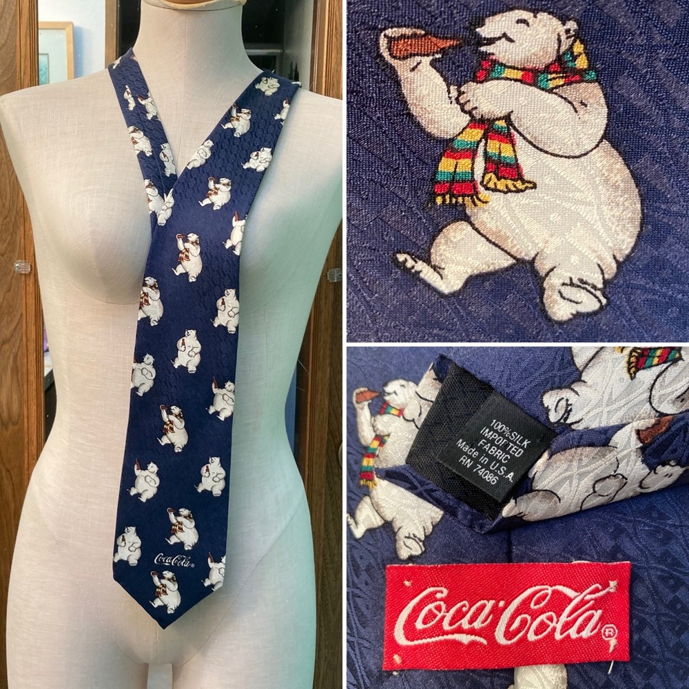 Coca-Cola Polar bear Tie